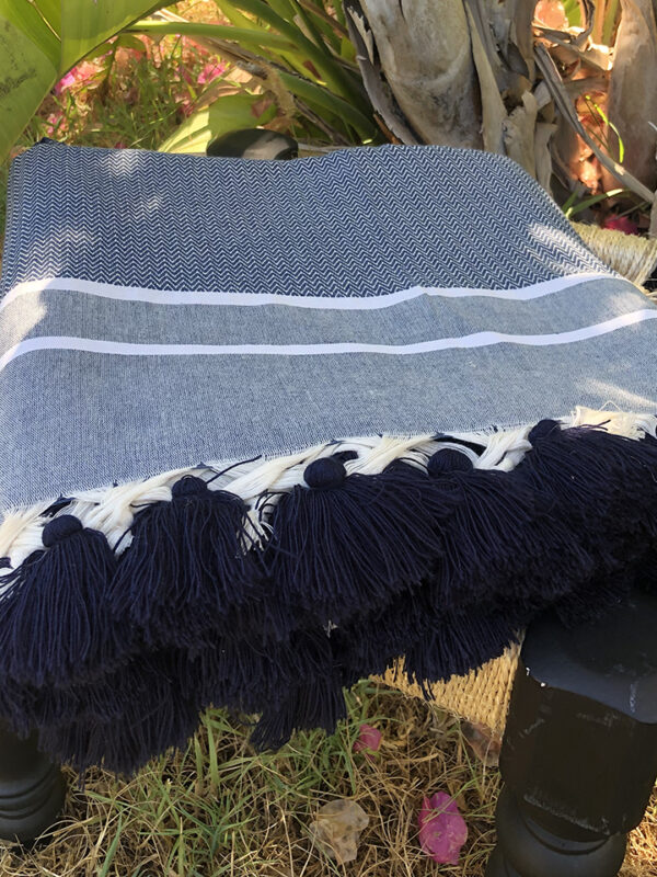 Women Handmade - Wholesale BtoB - Tunisian Fouta handemade gry